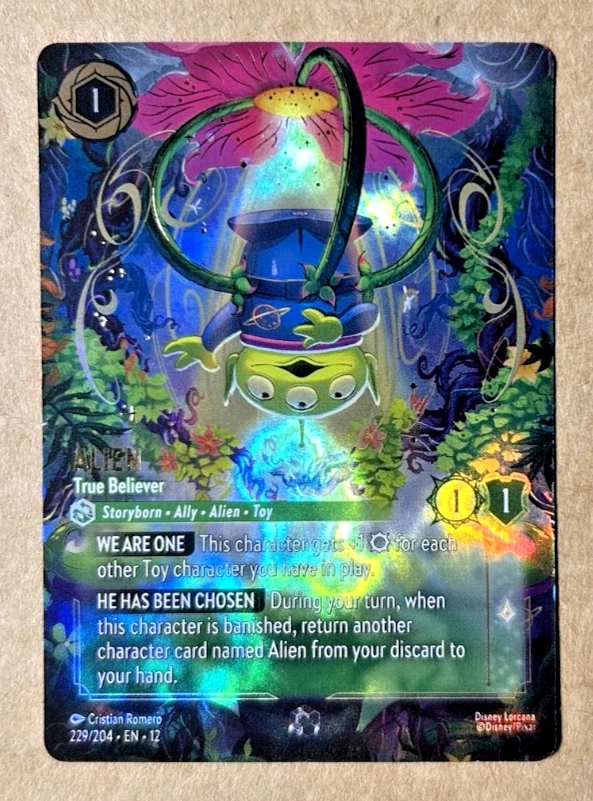 Alien-True Believer 229/204 Wilds Unknown for sale | eBay