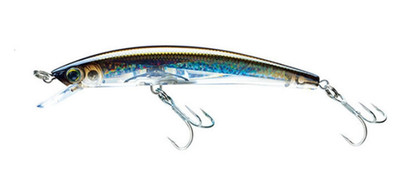 Yo-Zuri CRYSTAL 3D MINNOW (F) 130MM 5-1/4'', Silver Bronze