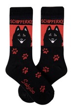 Schipperke Crew Socks Unisex