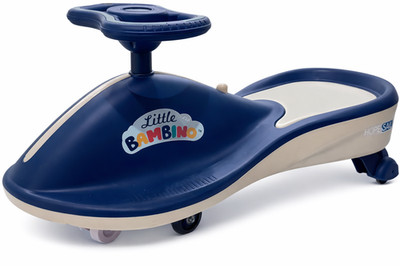 Wiggle Swing Car Ride On Swivel Push Scooter Children's Toddler Toy Navy