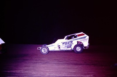 JUNE 1986 Dirt Race Car Delaware Pakon  Slide BS-C