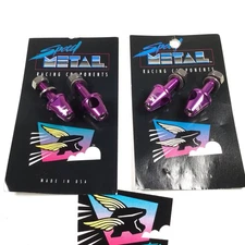 Speed Metal Cantilever Brake Pad Holders 3DV Purple Eye Bolts Vintage Yeti Klein