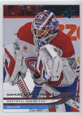 2025-26 Upper Deck Series 2 Deluxe /250 Samuel Montembeault #338 1p1u