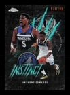 2025 Topps Chrome Anthony Edwards Refractors Aqua (RAW)