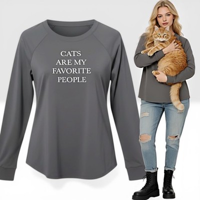 TORRID Cat People Classic Heritage Jersey Long Sleeve Tee NWT Size 2X