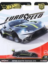 Hot Wheels Aston Martin Vantage GTE Euro Speed FPY86-961 L 1/64 Diecast New