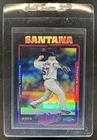 2026 Topps Chrome Black Johan Santana Refractor (Raw)