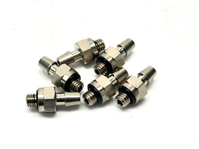 EDCO 10-10M Vacuum Cup Fitting 10mm-15mm 10-32UNF Male LOT OF 6