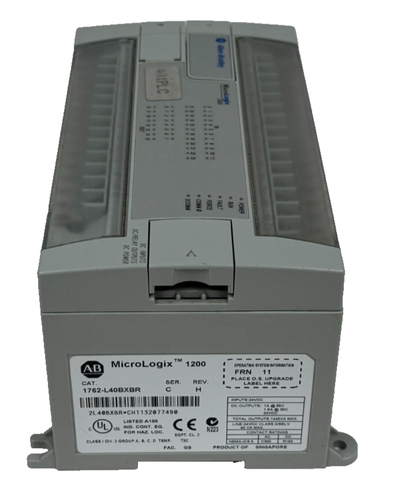 ALLEN BRADLEY 1762-L40BXBR MICROLOGIX 1200 CONTROLLER SER. C REV. H gebraucht - Bild 3 von 4