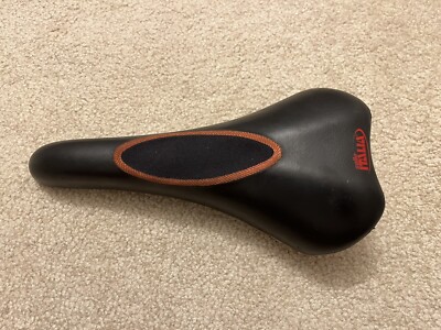 Vintage Selle Italia Nitrox Gel Road Bike Saddle Seat Black Alloy