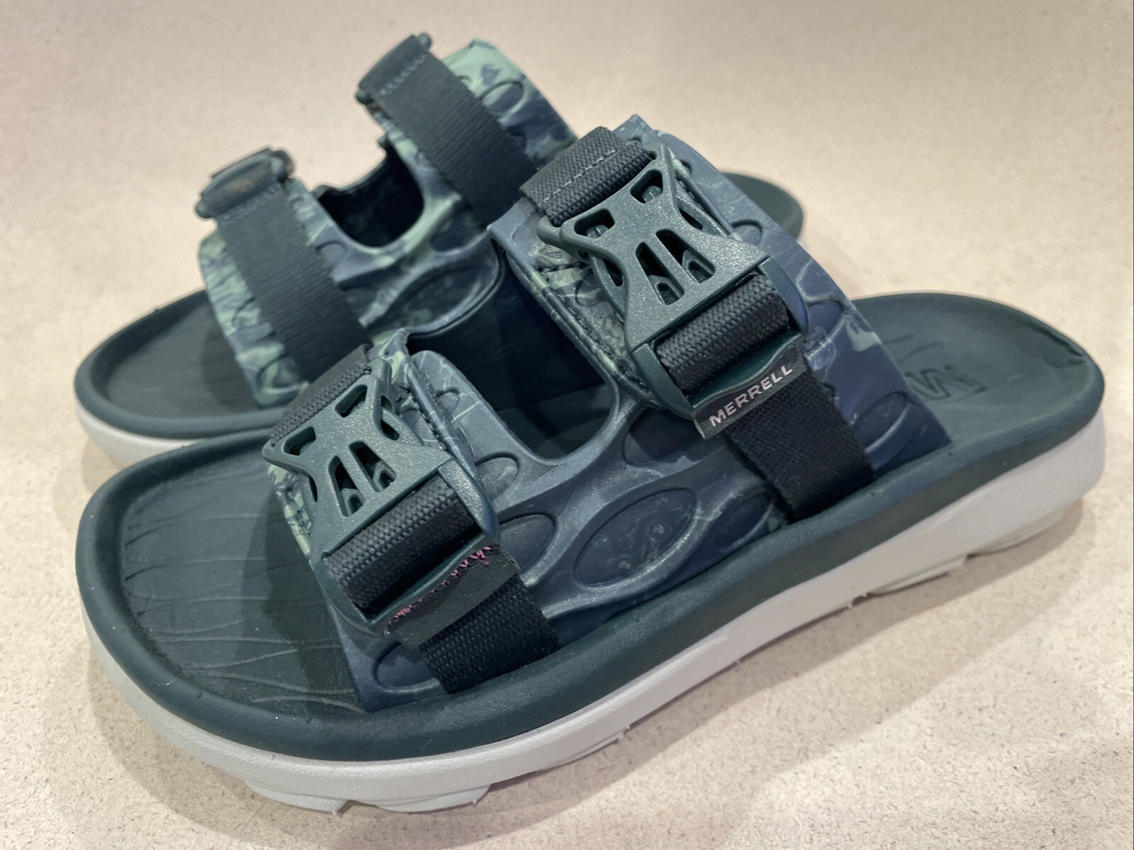 Merrell sandalo sportivo donna capanna ultra avvolgente taglia 7