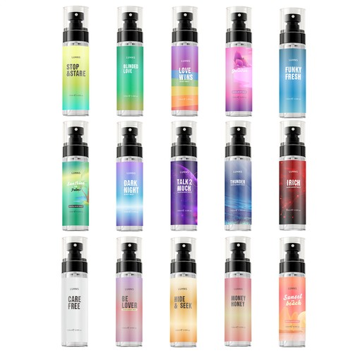 Fragrance Body Mist Perfume Spray Hair Skin Full Body Mix And Match 105ml