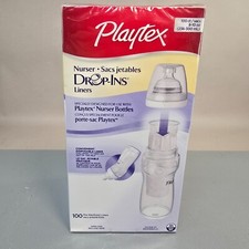 Playtex Drop-Ins Liners 8-10oz 100 Ct Pre-Sterilized Dispose SEALED
