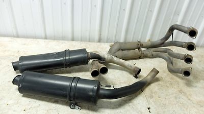 06 Kawasaki ZX 10 1000 ZX10 ZX1000 Ninja Leo Vince muffler pipe exhaust set
