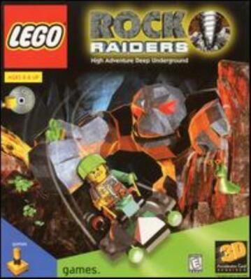 Lego Rock Raiders PC CD control engineers monsters world building blocks  game!
