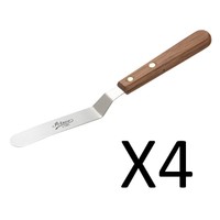 Ateco Spatula Icing Spreader Decorating Tool Wood Handle W/ 4.5 Blade (4-pack) on sale Ateco Spatula Icing Spreader Decorating Tool Wood Handle W/ 4.5 Blade (4-pack) on sale