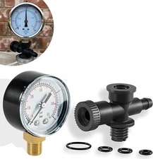 For Hayward DEX2400S Filter Air Relief Valve Pressure Gauge Assembly ECX270861