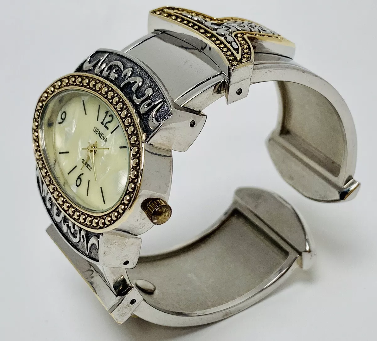 Geneva bracelet watch clearance