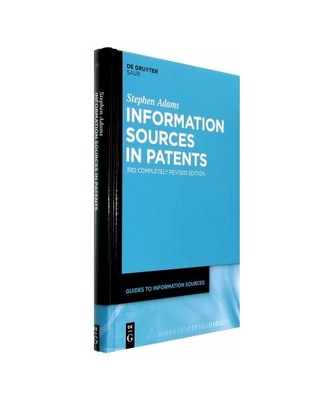 Information Sources in Patents, Stephen Adams