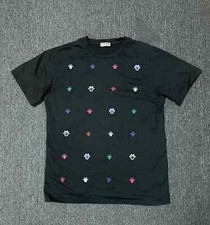DIOR Men's Black Embroidered Bee T-Shirt Size S But more like M