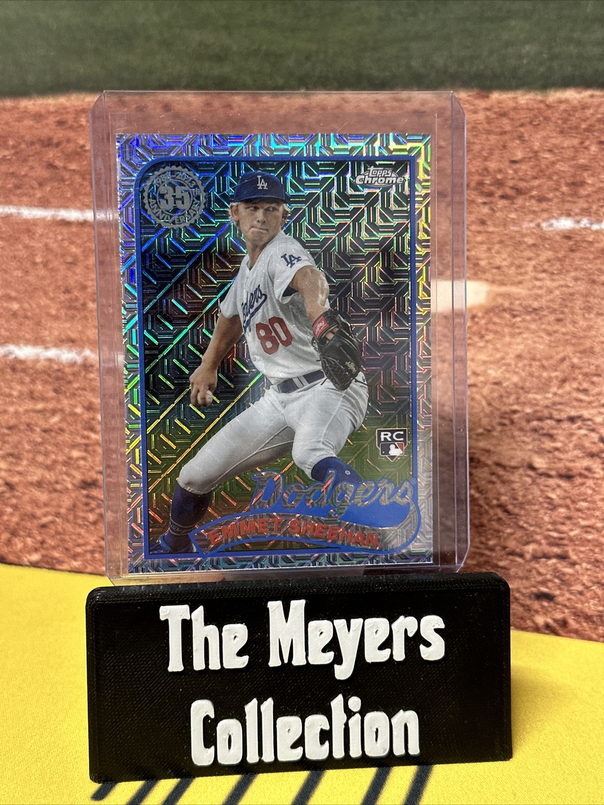 Emmet Sheehan 2024 Topps Chrome Silver Pack RC # T89C-38