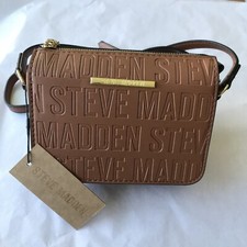 STEVE MADDEN BCUBA True Cognac Crossbody bag INTERIOR : 3 Compartments