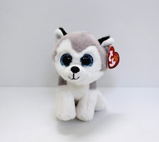 Ty The Original Beanies Collection Buff The Husky Dog Stuffed Animal Plush 6"