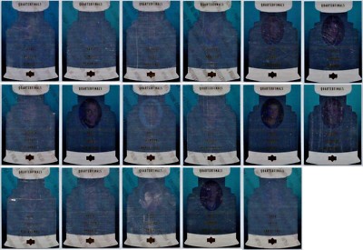 1996-97 UD LORD STANLEY'S HEROES QUARTERFINALS INSERT CARDS - PICK SINGLES /5000