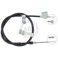 A.B.S. Handbremsseil Bremsseil Rechts Passend FüR Hyundai I10 PA K16046
