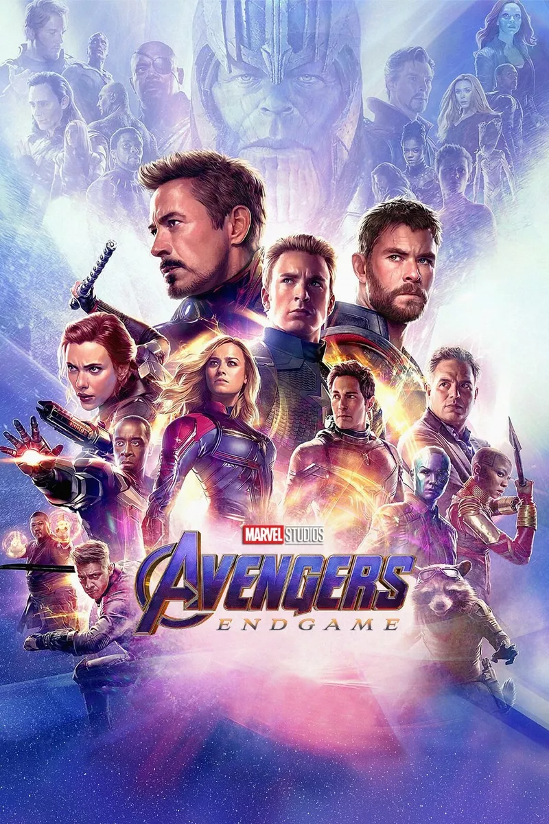 Marvel Avengers Endgame - Poster (A0-A4) Film Movie Picture Art Wall Decor  Actor