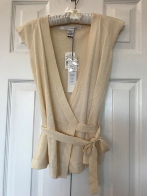 dvf wrap cardigan