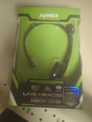 KMD Wired Live Headset for Xbox One Brand New / Fast Shipping