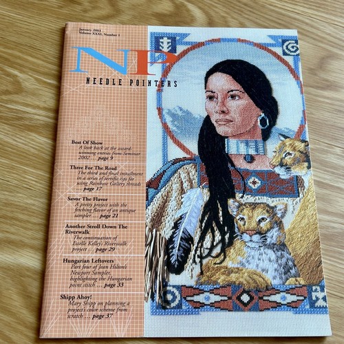 Vintage Needle Pointers Magazine Lot 2003 Entire Year Complete 6 Issues EUC - Picture 8 of 11