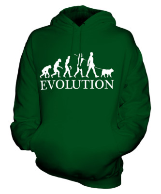 CANAAN DOG EVOLUTION OF MAN UNISEX HOODIE MENS WOMENS LADIES DOG LOVER GIFT