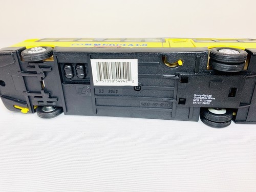 NEW Sunnyside COMMUTER BUS, SS9853 PullBack Action 1:50 scale, good w/ Lionel-O - Picture 12 of 12