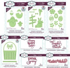 Creative Expressions Sue Wilson Easter Collection Metal Dies 2023