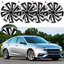4x Wheel Rim Skin 15inch/38cm/R15 Hubcap Wheel Cover For Honda Insight 2010-2023