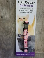 Katzen Halsband+Glocke, Karlie,Katzenhalsband,Roa,Gemustert,30Cm,Aufdruck,Neu