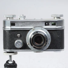 PERFEX DE-LUXE 35MM RANGEFINDER CAMERA W 50MM F/2.8 WOLLENSAK VELOSTIGMAT LENS