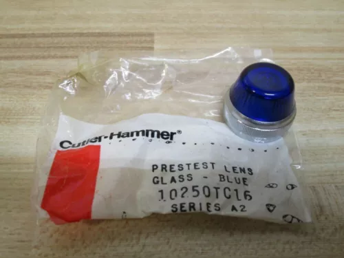 Cutler Hammer 10250TC16 Eaton Blue Glass Lens