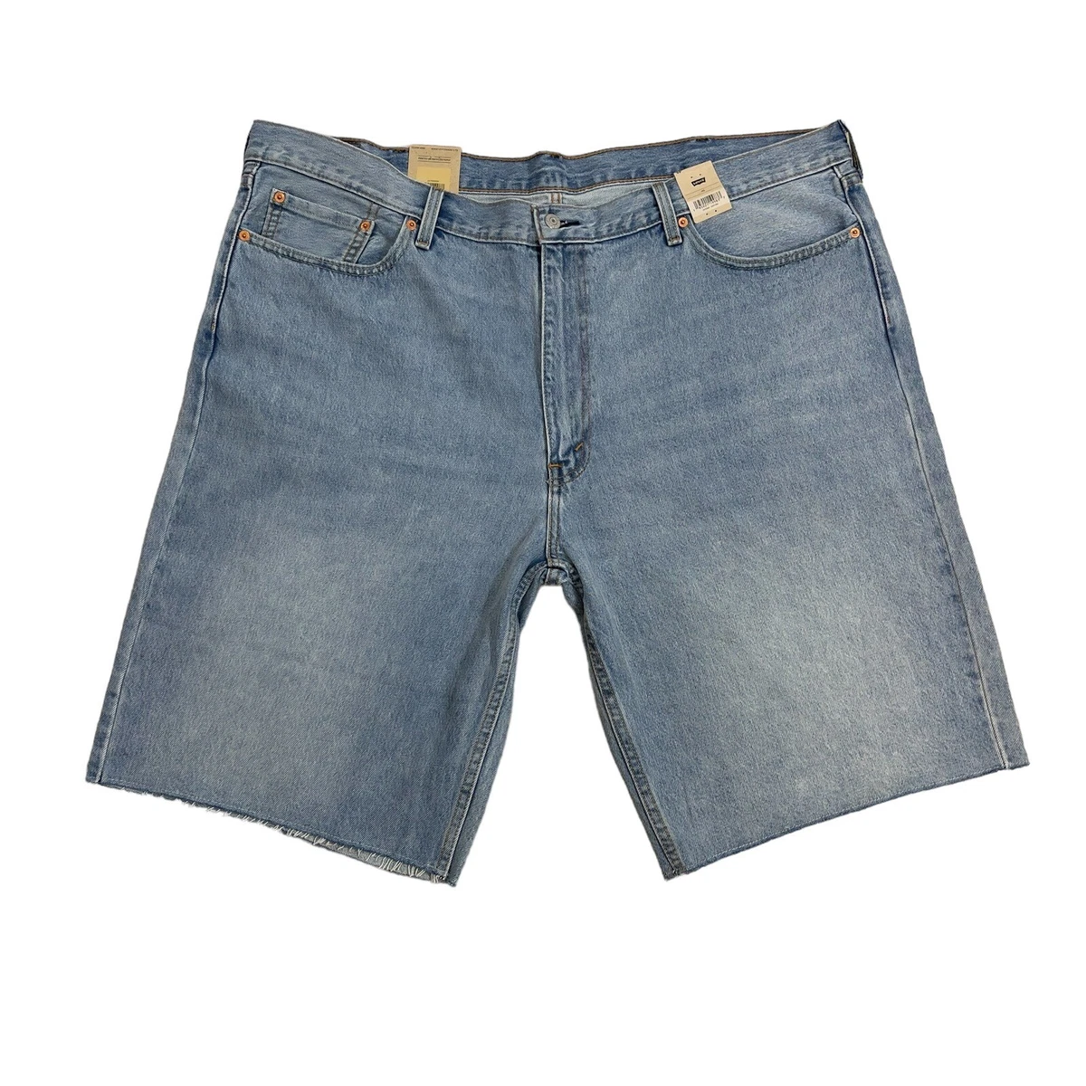 Mens big and tall distressed cheap jean shorts