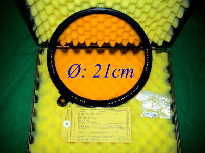 Carl ZEISS Tornado Luftbildkamera Filter orange D 0703 BUND Aerial Survey Camera