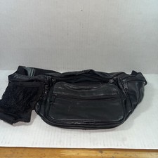 Vintage Genuine Leather Fanny Pack Bum Bag Distressed Leather-All Leather