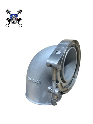 90° Turbo Elbow Short one With Clamp And O-Ring For Series 60 Detroit 3.5X4 ''