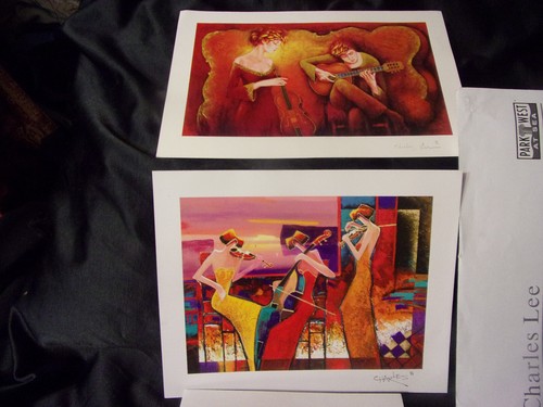 (2PC)PARK WEST~ CHARLES LEE ART PICTURE SERIOLITHOGRAPH PRINTS COLLECTION/COA - Picture 2 of 7