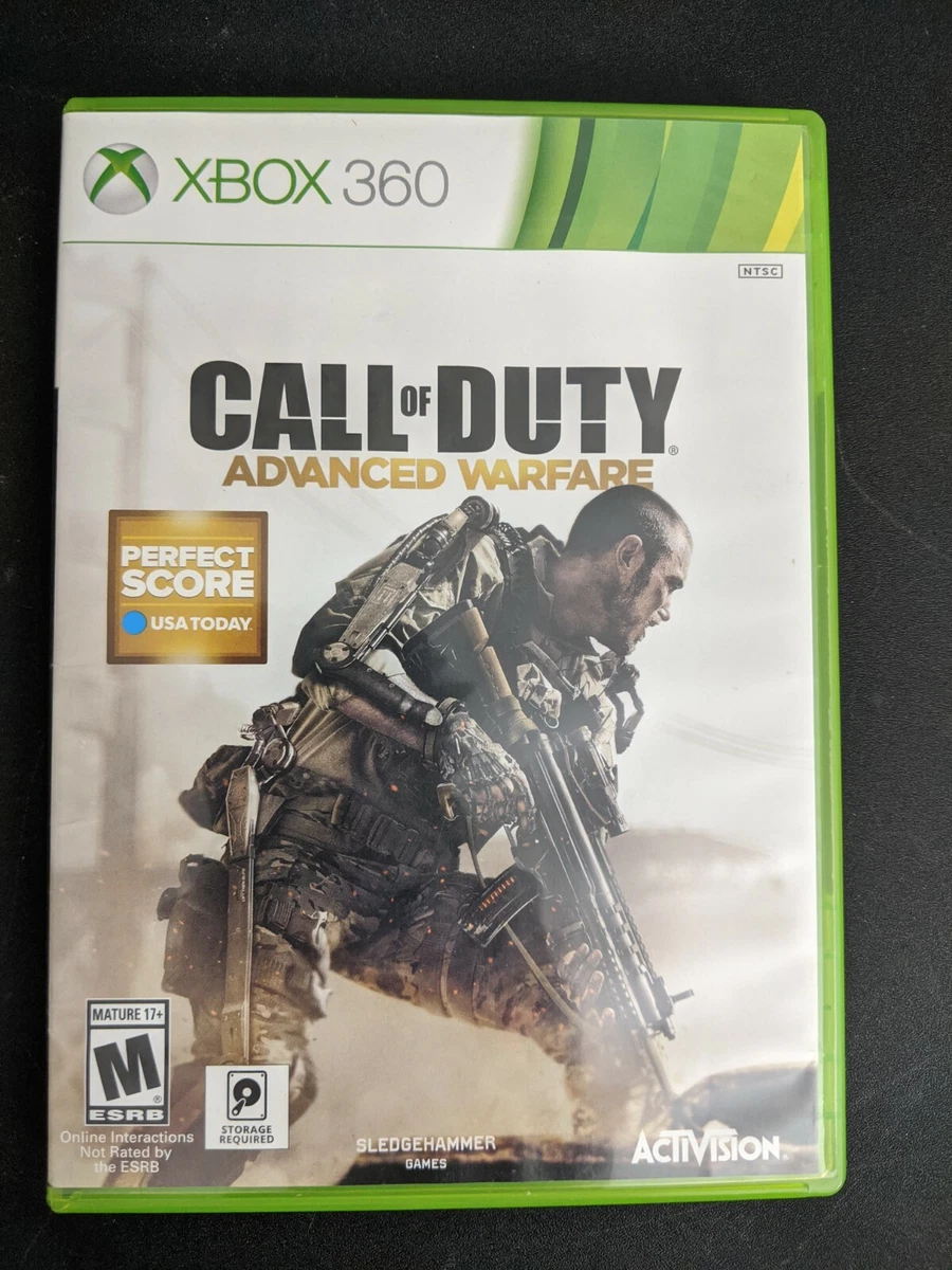 Xbox 360 Call Of Duty Advanced Warfare Video Game multiplayer