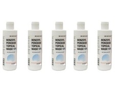 5 X Benzoyl Peroxide 10 Acne WASH Big Size 8oz Total 40oz NEW/SEALED