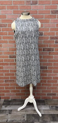 St John Evening Shift Dress Size 8 Black | eBay