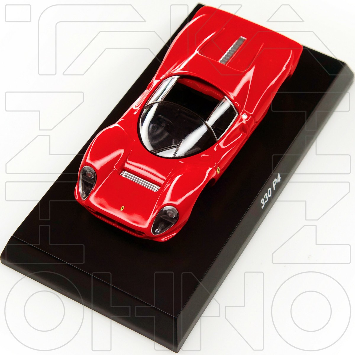 FERRARI 330 P4 1967 MINICAR COLLECTION 7 NEO KYOSHO 1:64 RED ford