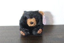 VINTAGE Swibco 1997 Puffkins Benny the Bear Plush Toy w/ TAG Stuffed Animal